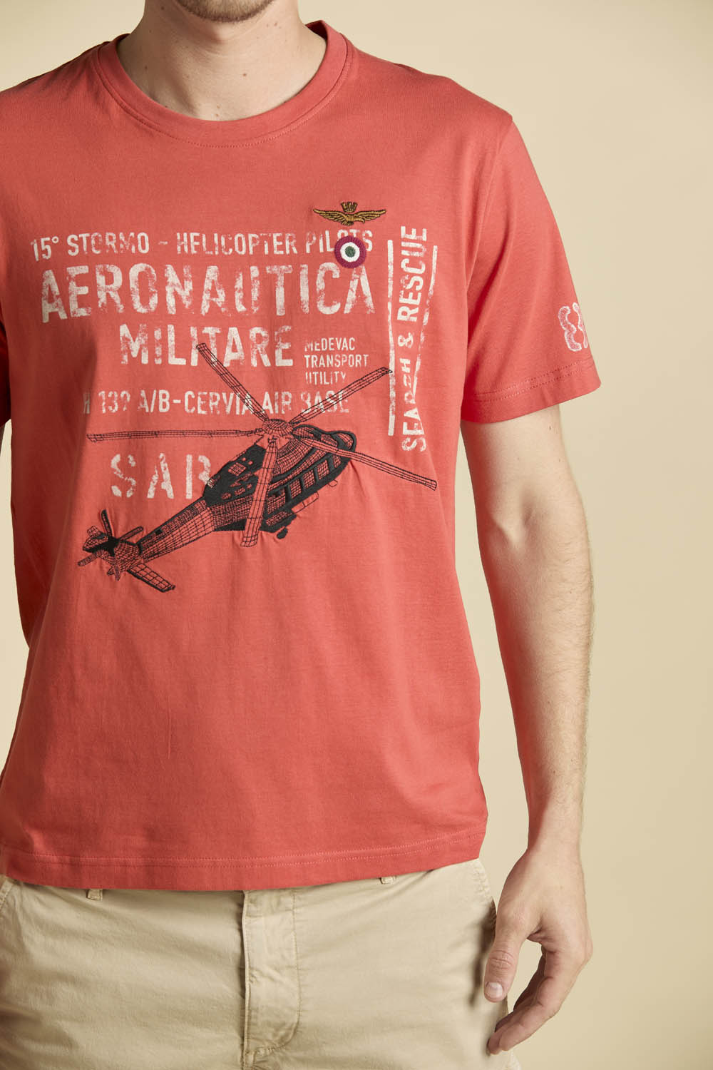 HELICOPTER WING MANICA CORTA T-SHIRT