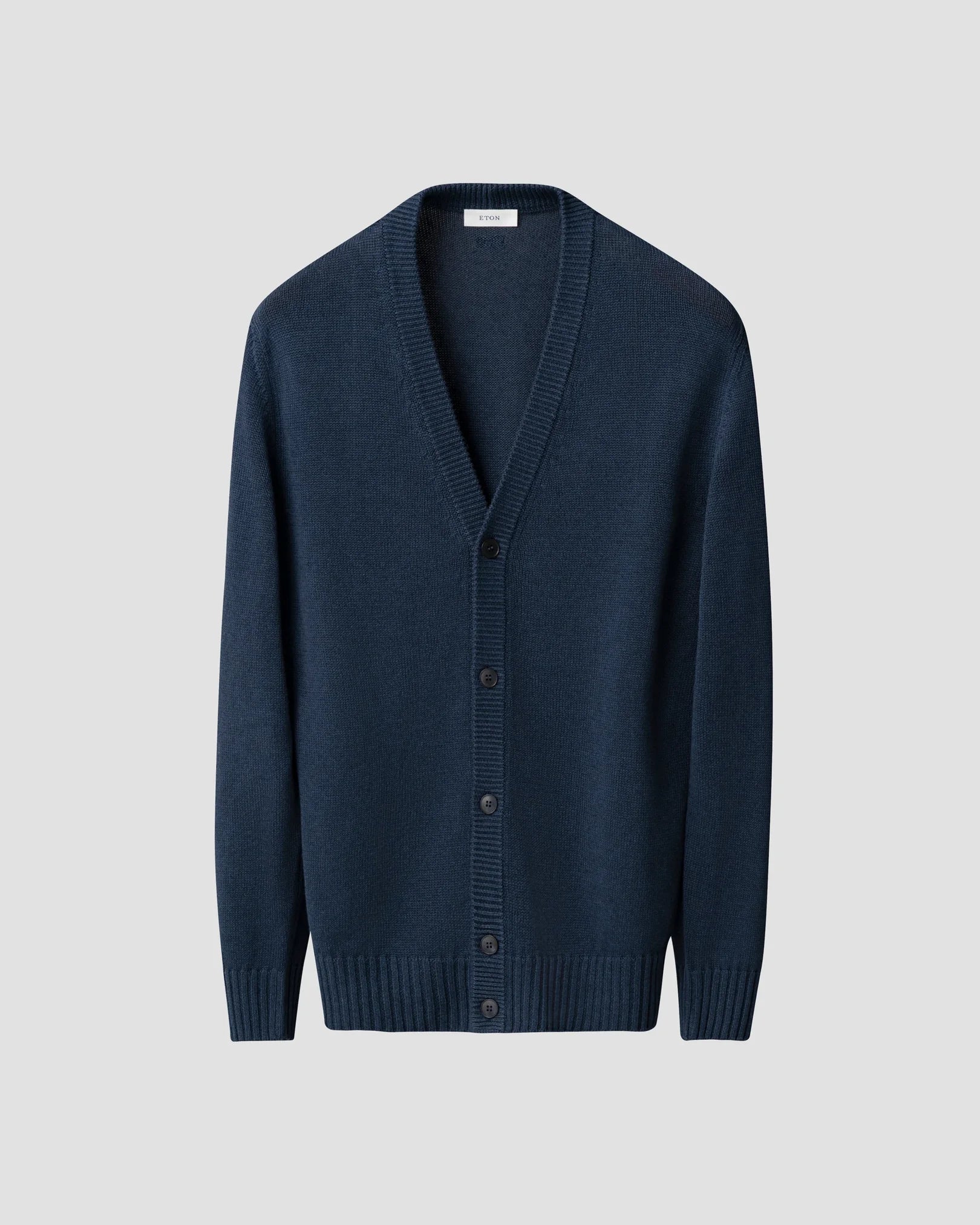 COTTON STRUCTURE CARDIGAN