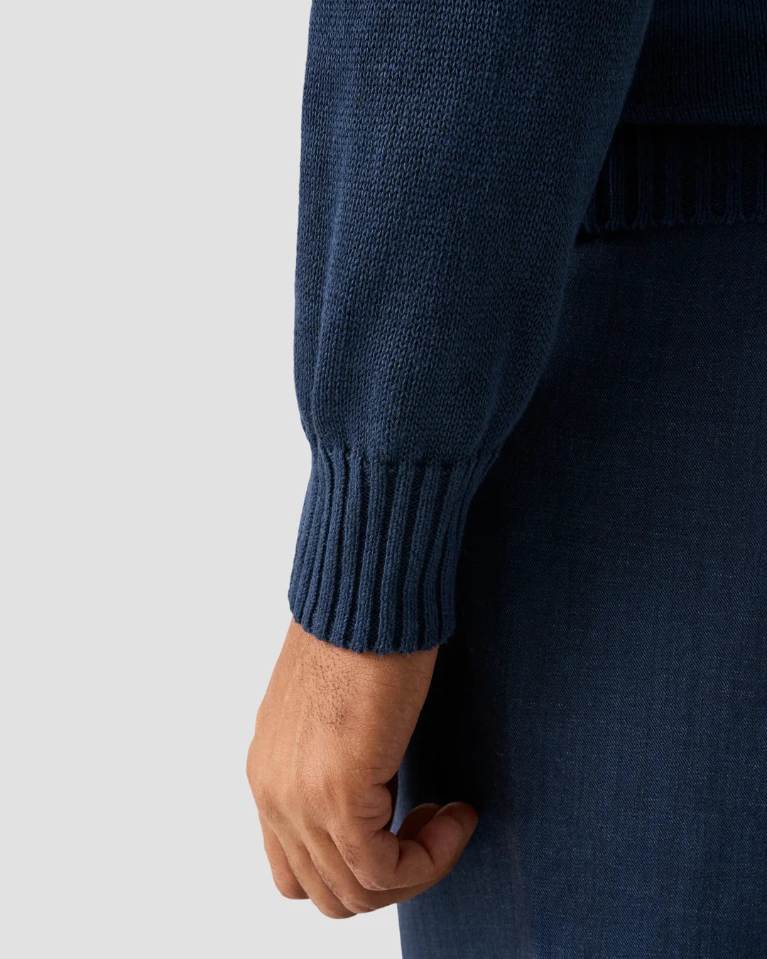 COTTON STRUCTURE CARDIGAN