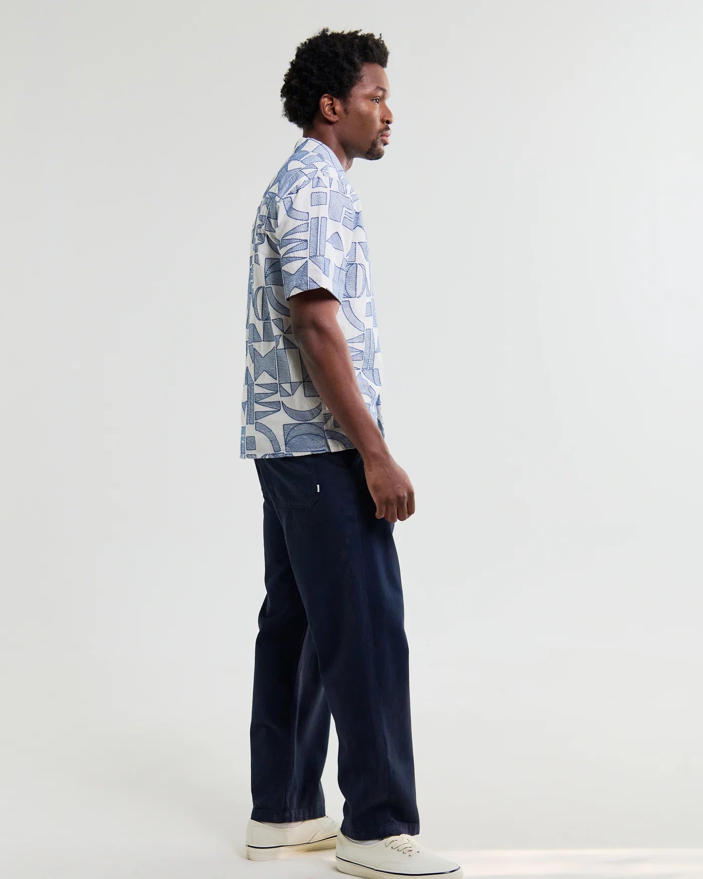 DIDCOT SS SHIRT GEOMETRIC