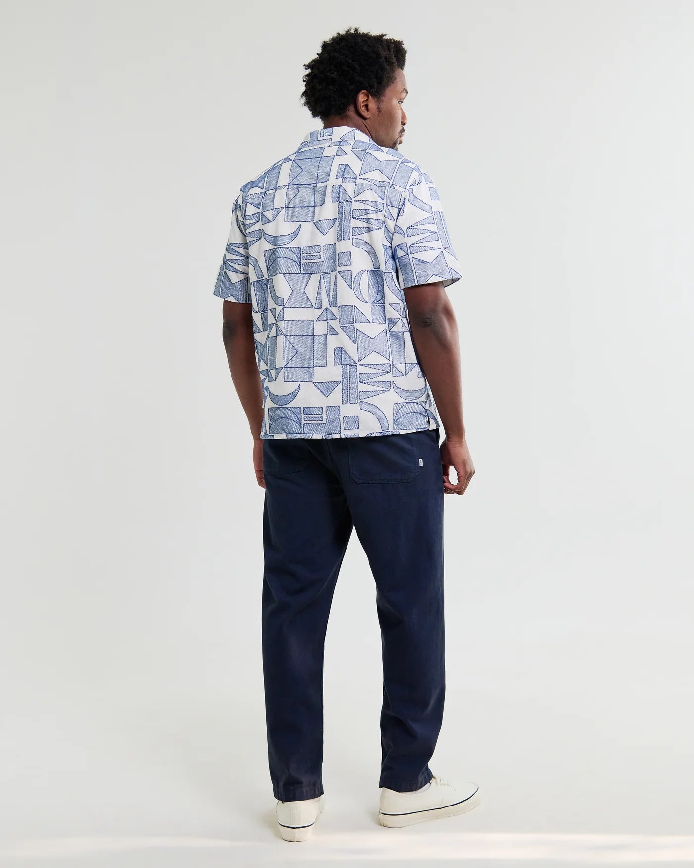 DIDCOT SS SHIRT GEOMETRIC