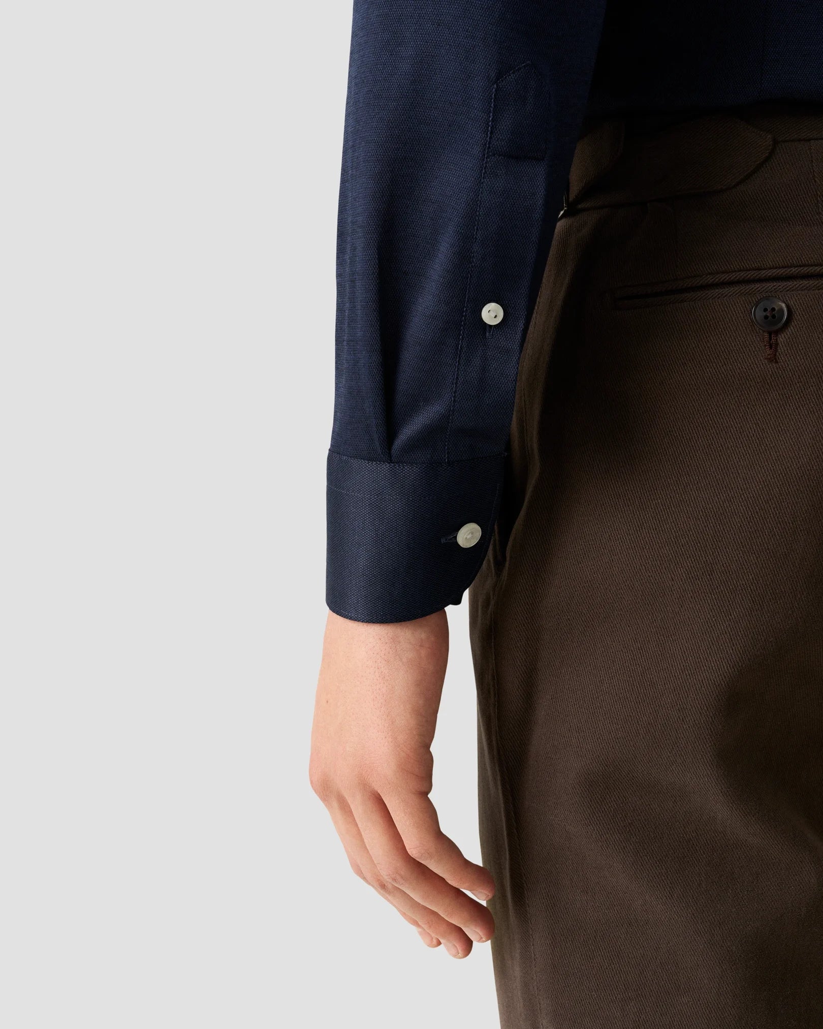 FILO DI SCOZIA JACQUARD KNIT SHIRT