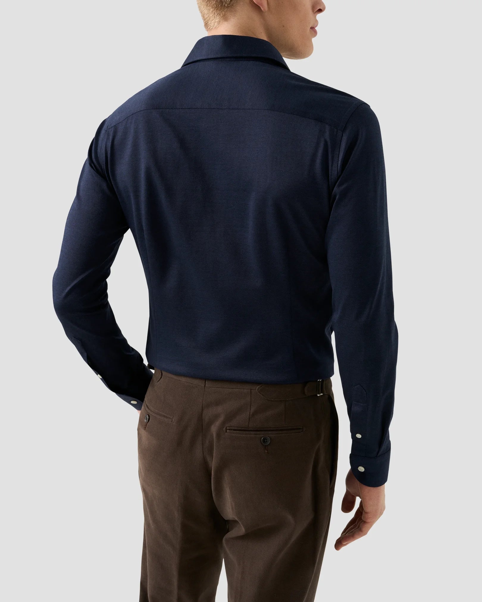FILO DI SCOZIA JACQUARD KNIT SHIRT