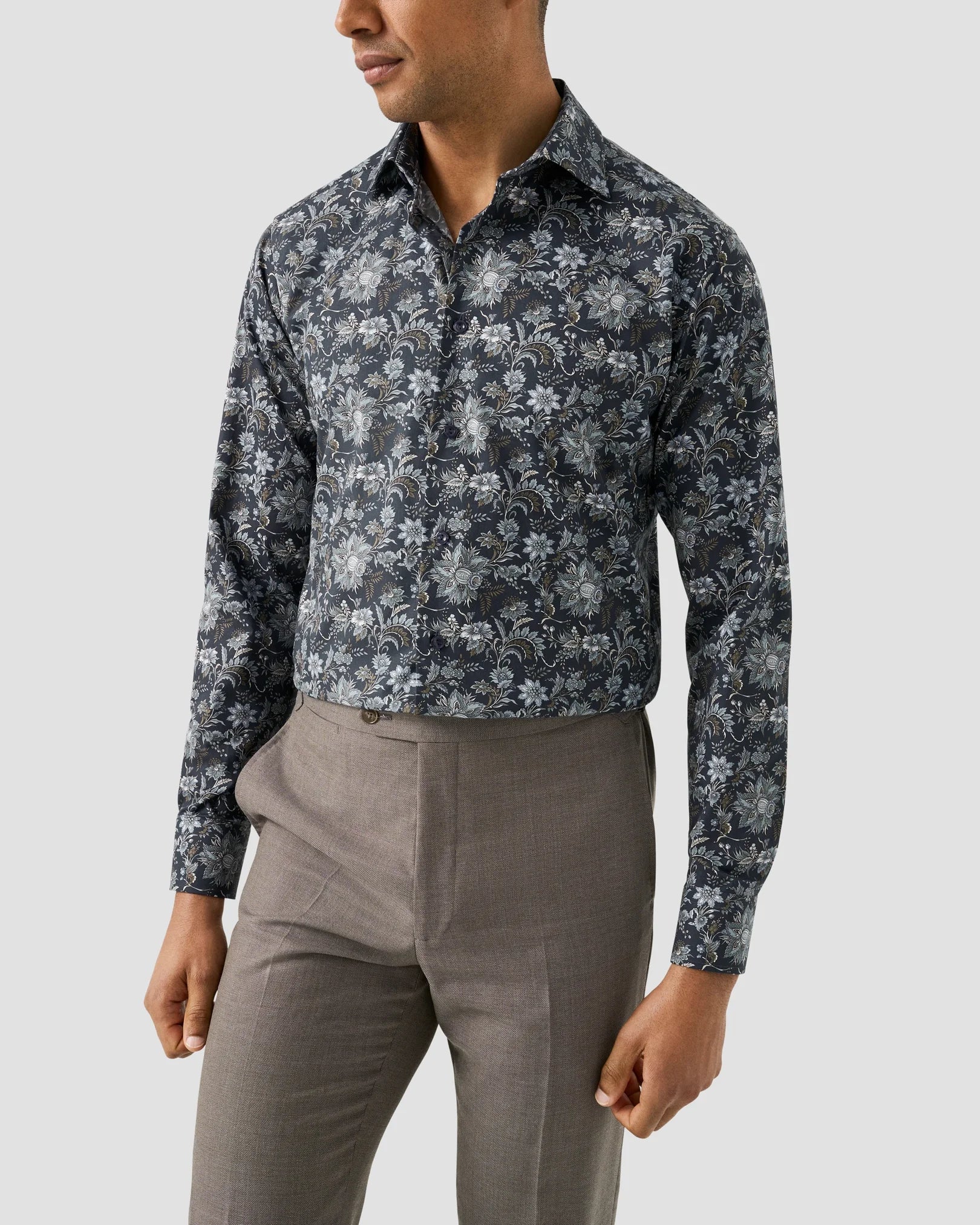 FLORAL PRINT SHIRT // CONTEMP.