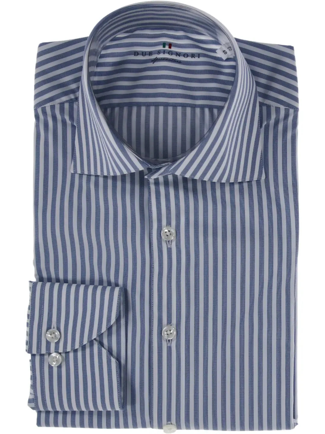 FIRENZE STRIPED SHIRT - LIGHT BLUE