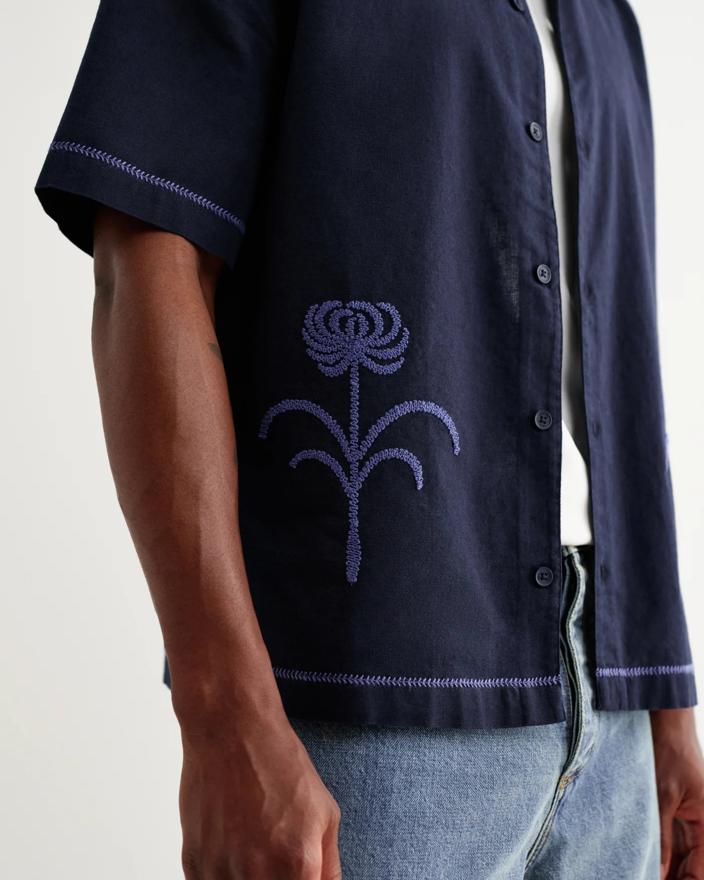 KEATS SS SHIRT EMBROIDERED