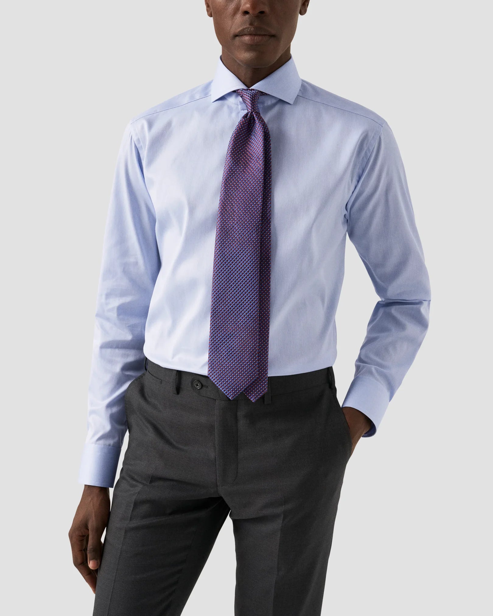SIGNATURE TWILL SHIRT / SLIM FIT / EXTREME CUT AWAY FLIP