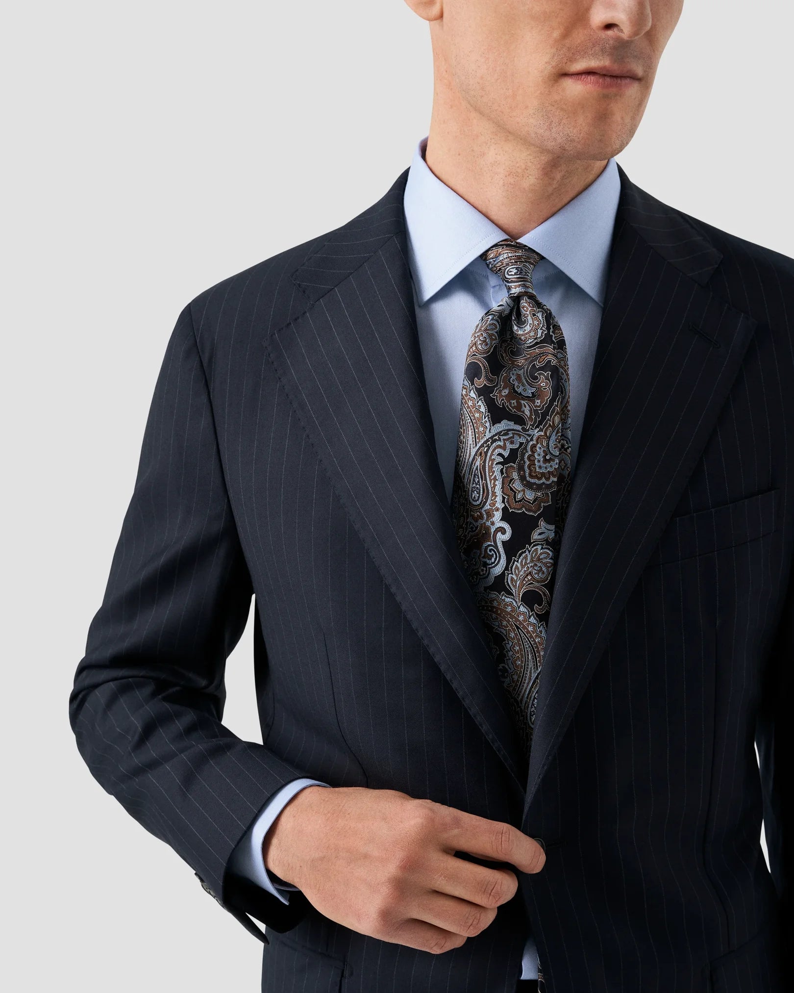 SIGNATURE TWILL SHIRT / SUPER SLIM FIT / CUT AWAY FLIP