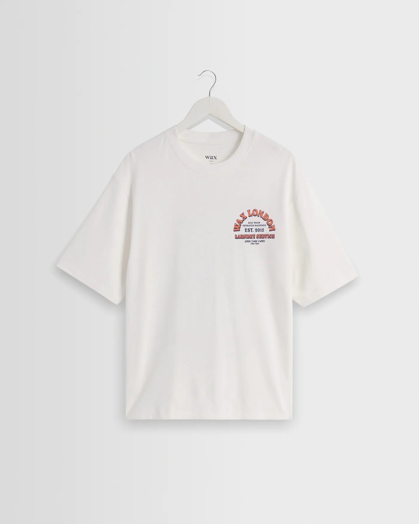 MILTON SS LAUNDRY PRINT ORGANIC TEE