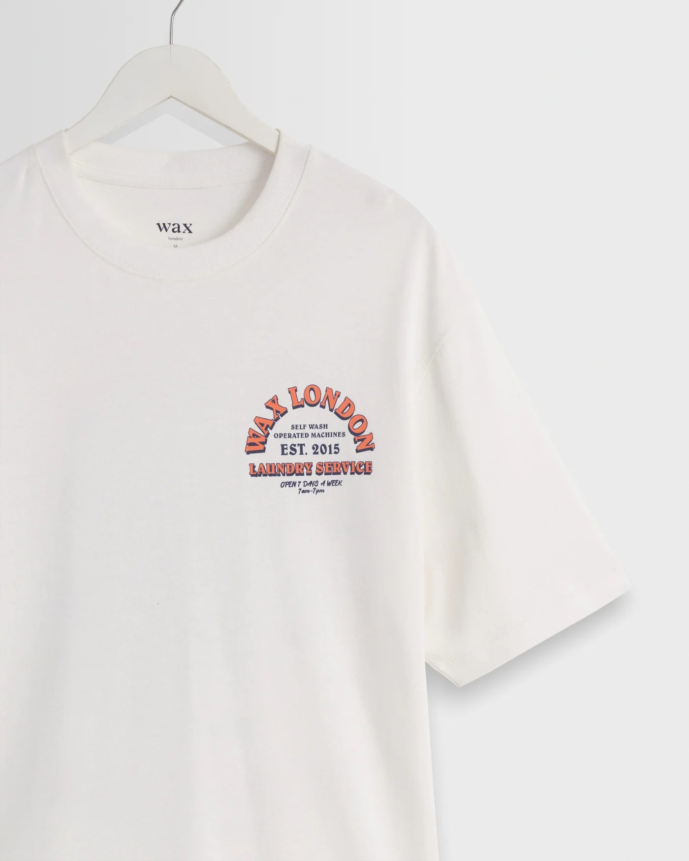 MILTON SS LAUNDRY PRINT ORGANIC TEE