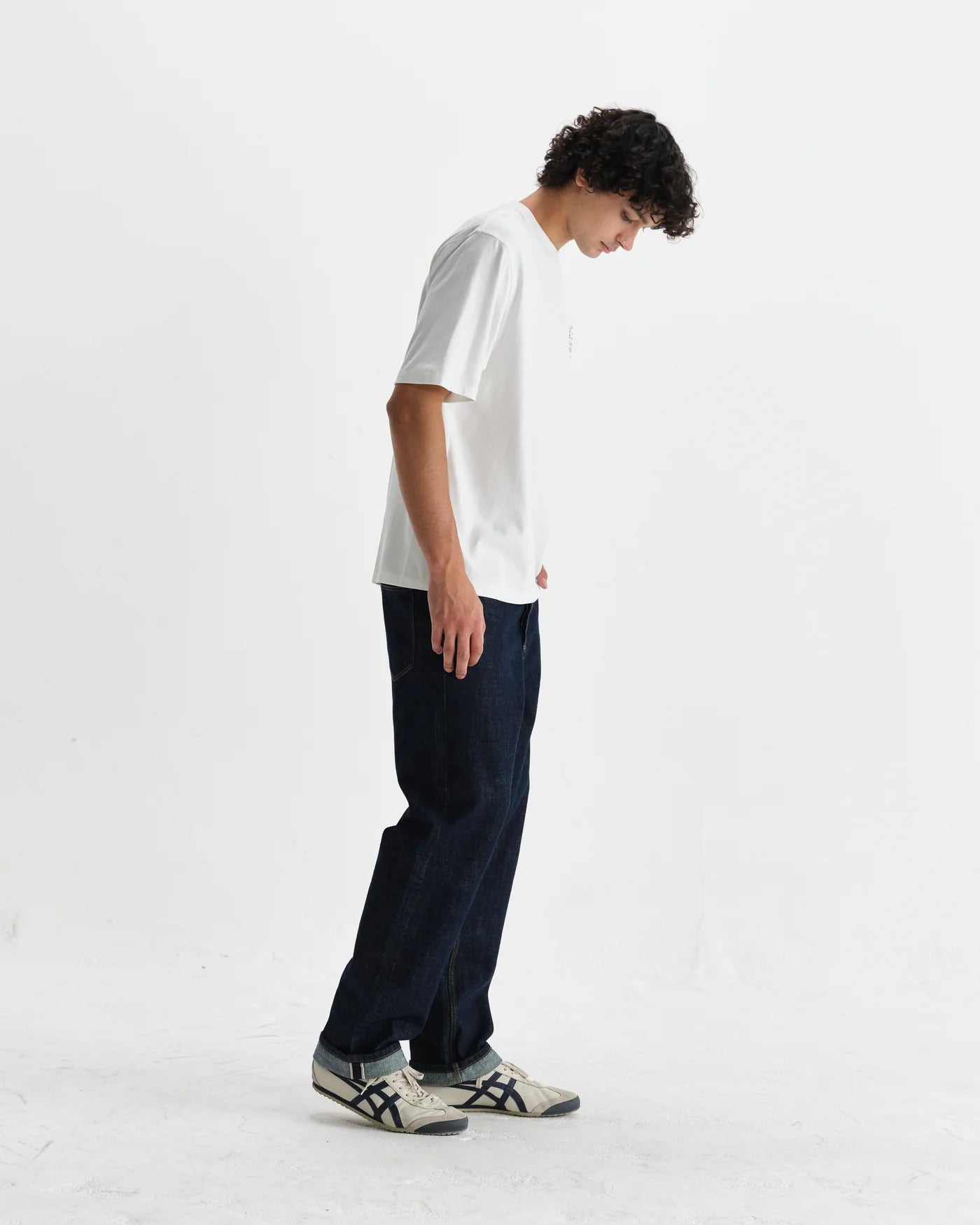 MILTON STACKED TEXT ORGANIC TEE