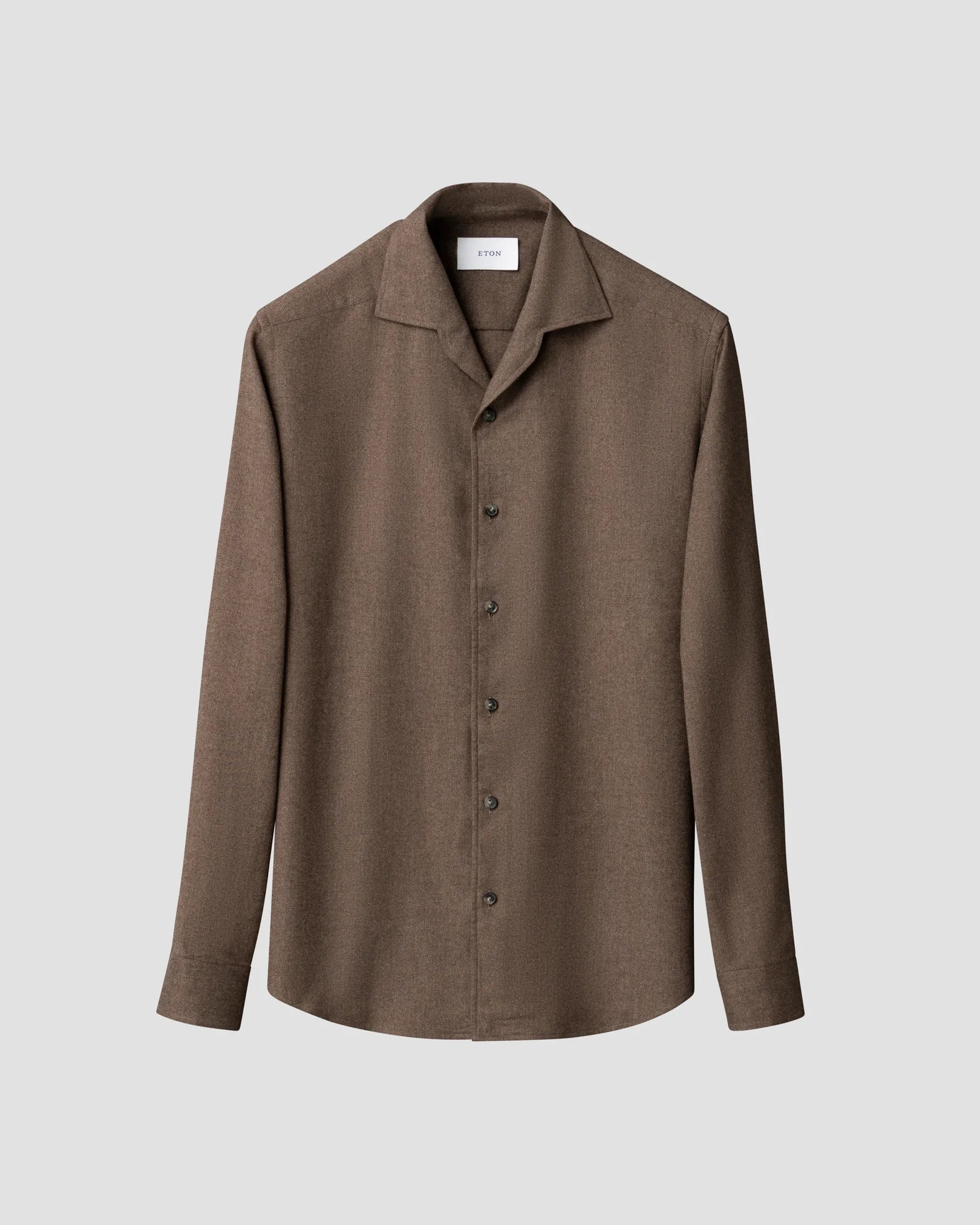 SOLID FLANNEL SKJORTE