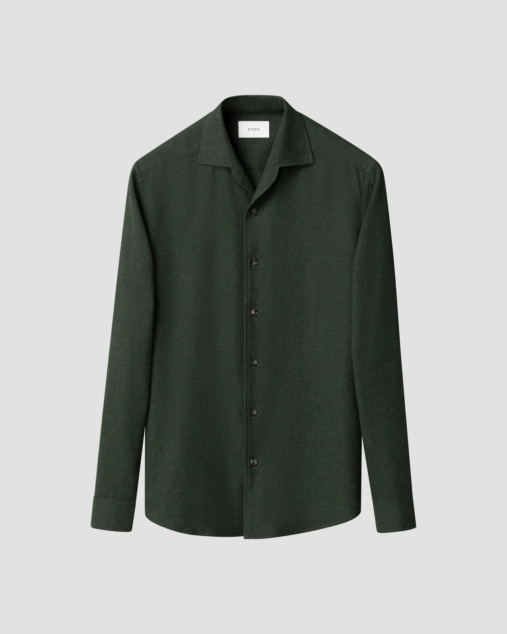 SOLID FLANNEL SKJORTE