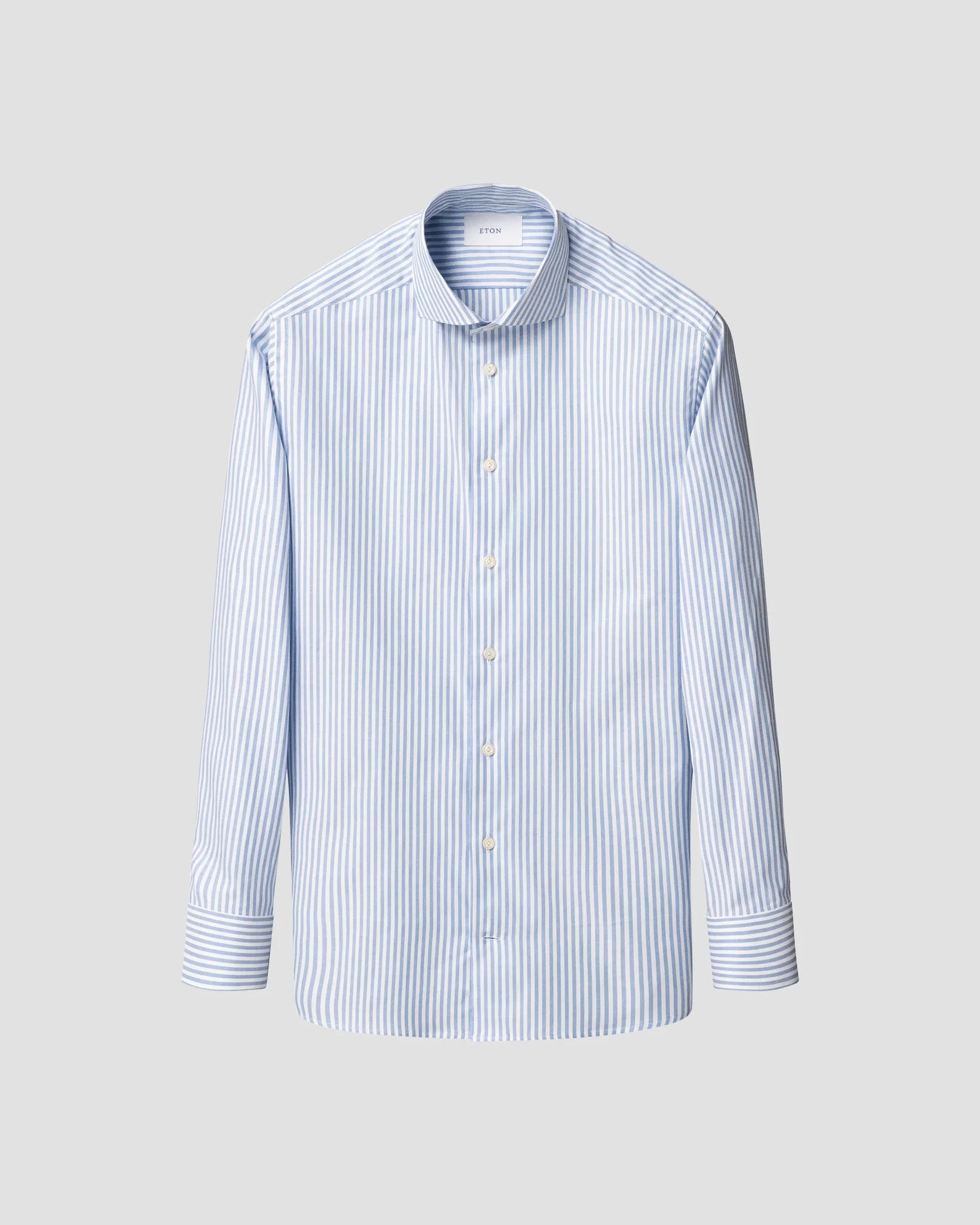 STRIPED SIGNATURE OXFORD SHIRT  / CONTEMPORARY FIT