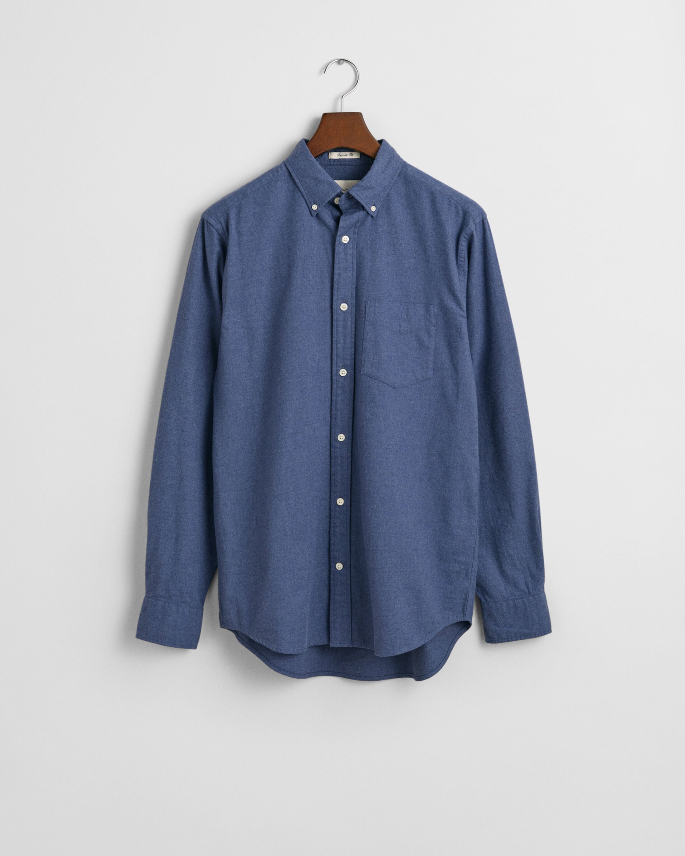 FLANNEL MELANGE SHIRT - REGULAR FIT