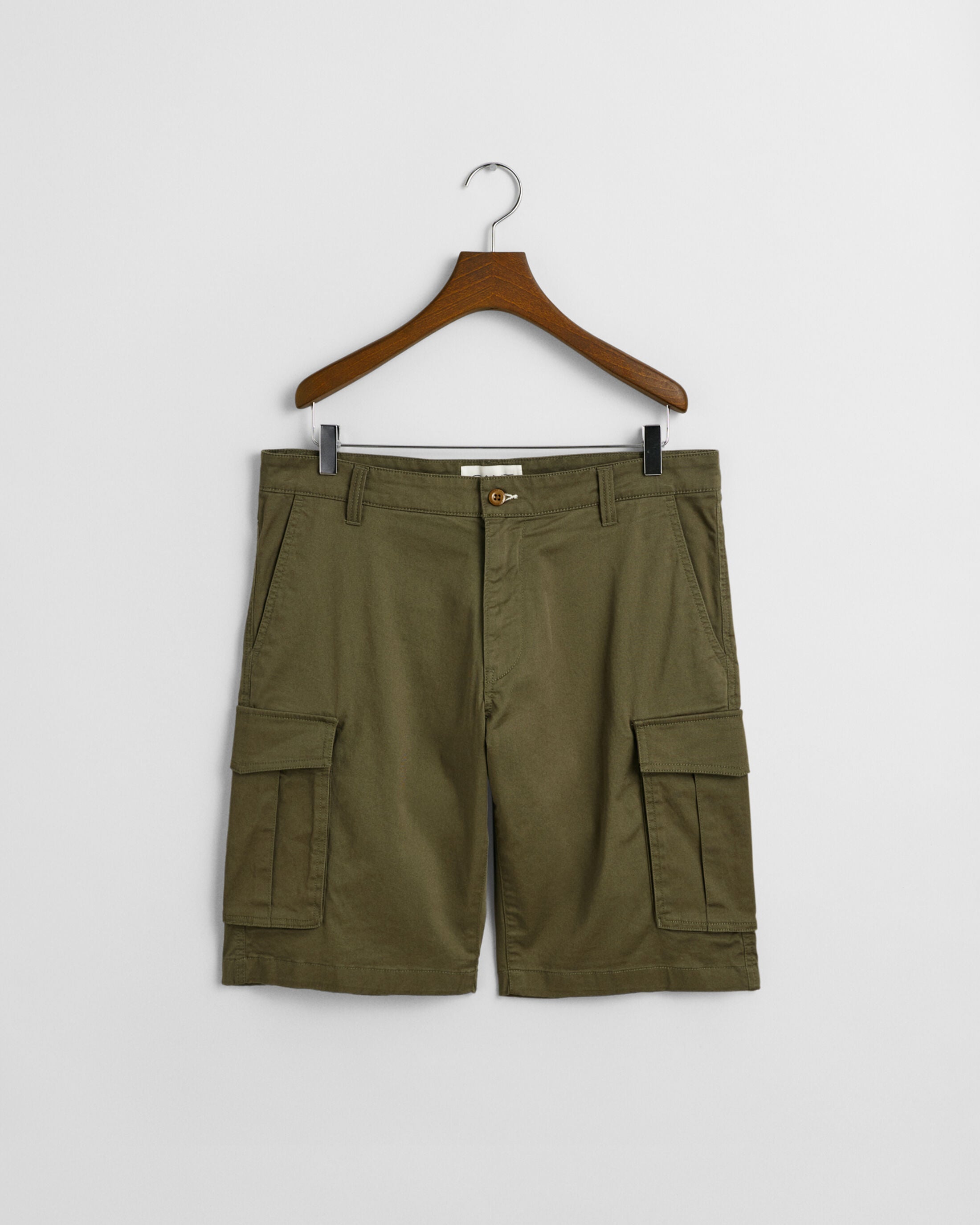 RELAXED TWILL CARGO SHORTS