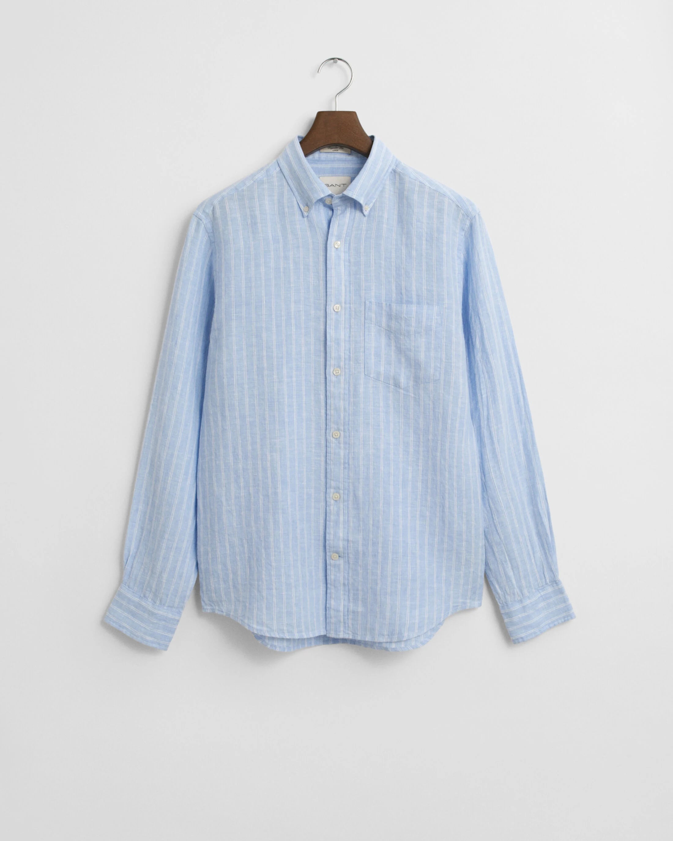 REG LINEN STRIPE SHIRT