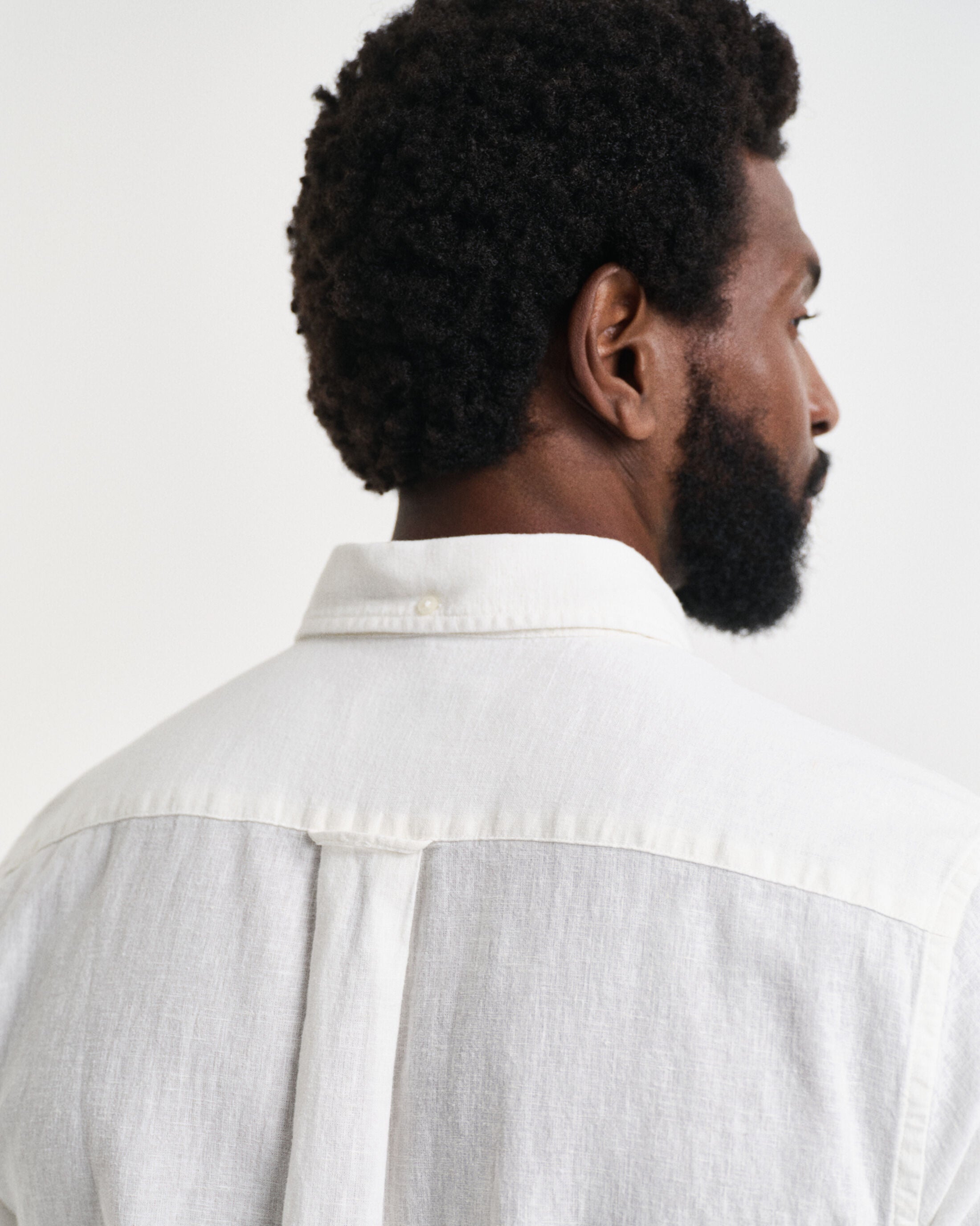 REG COTTON LINEN SS SHIRT