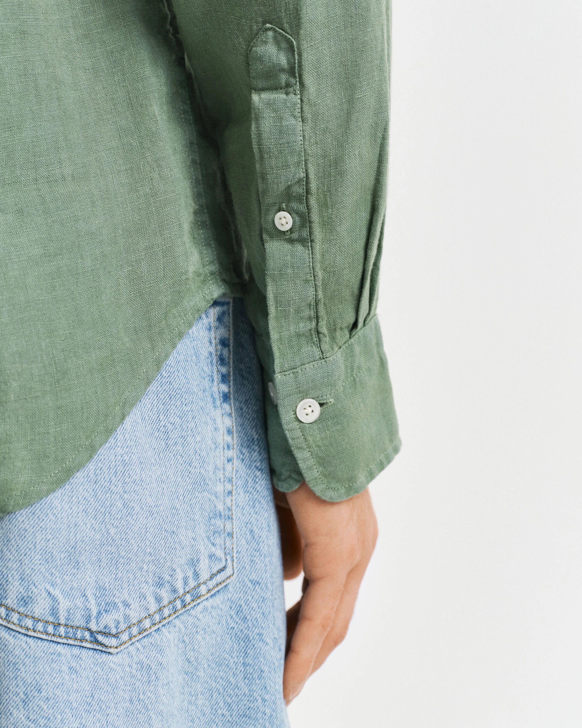 REG LINEN SHIRT