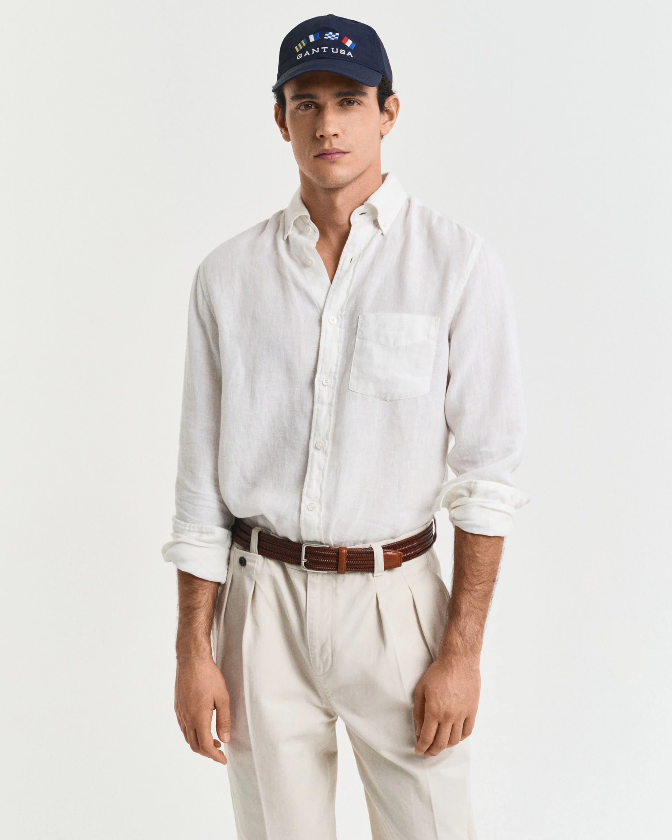 REG LINEN SHIRT