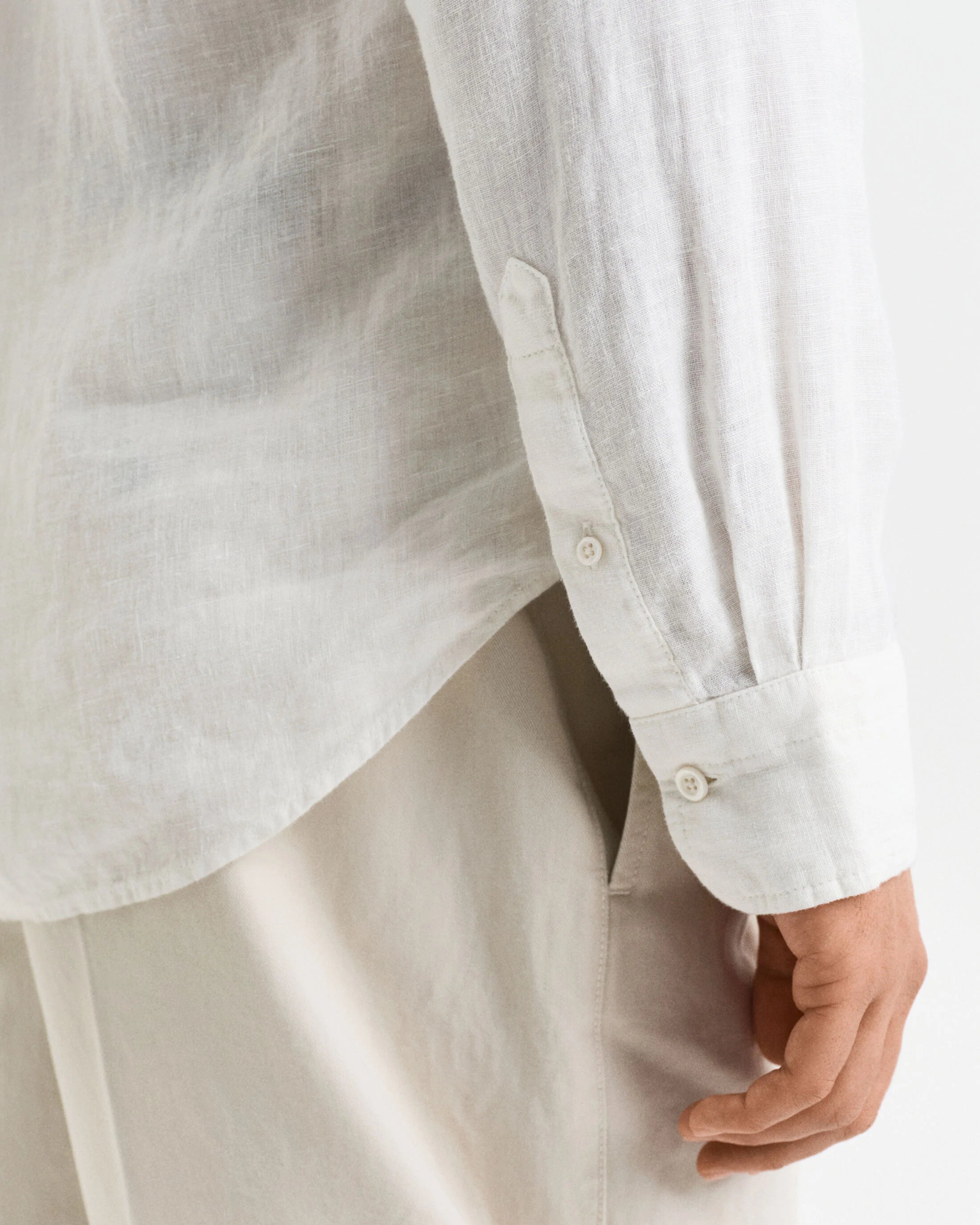 REG LINEN SHIRT