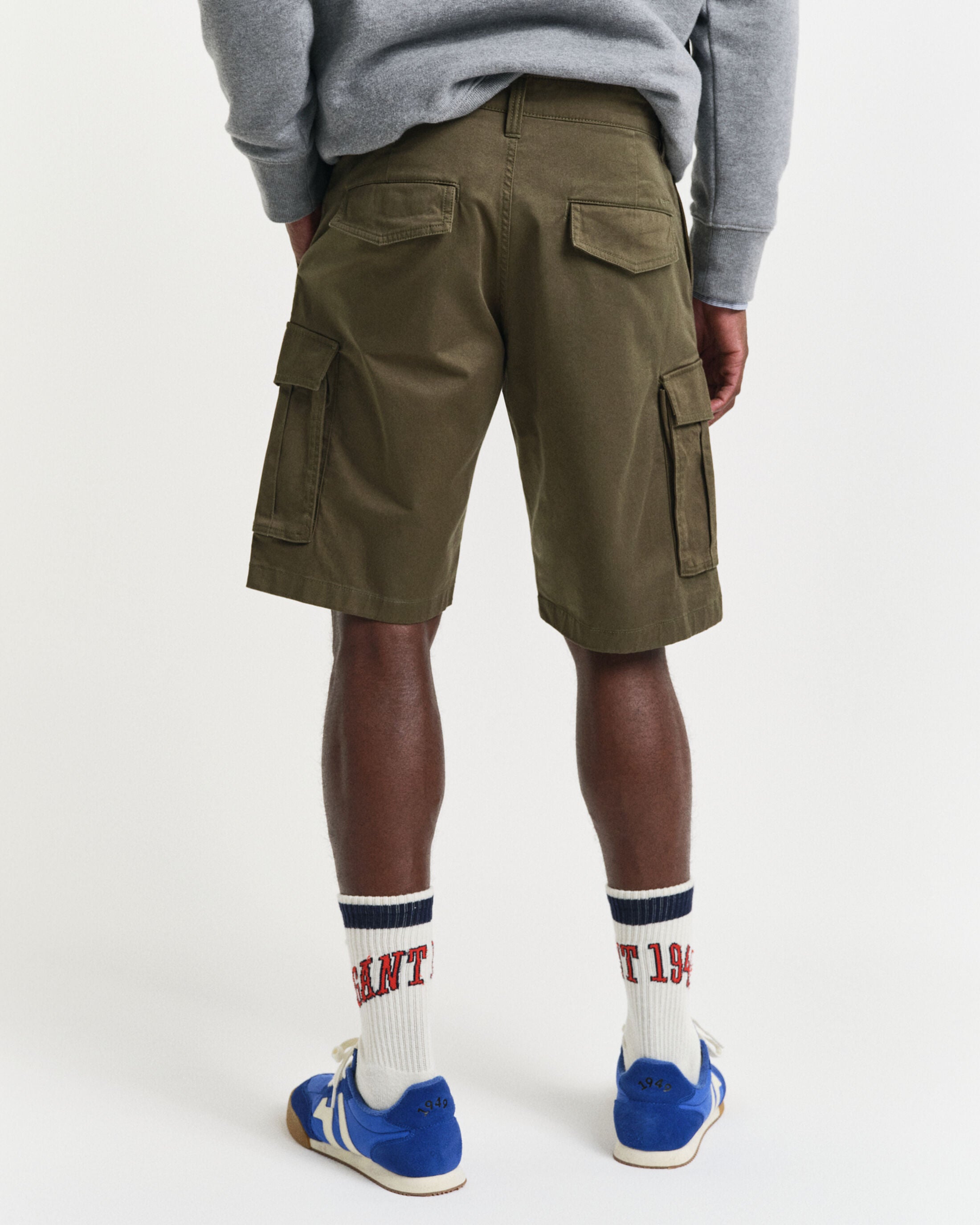 RELAXED TWILL CARGO SHORTS