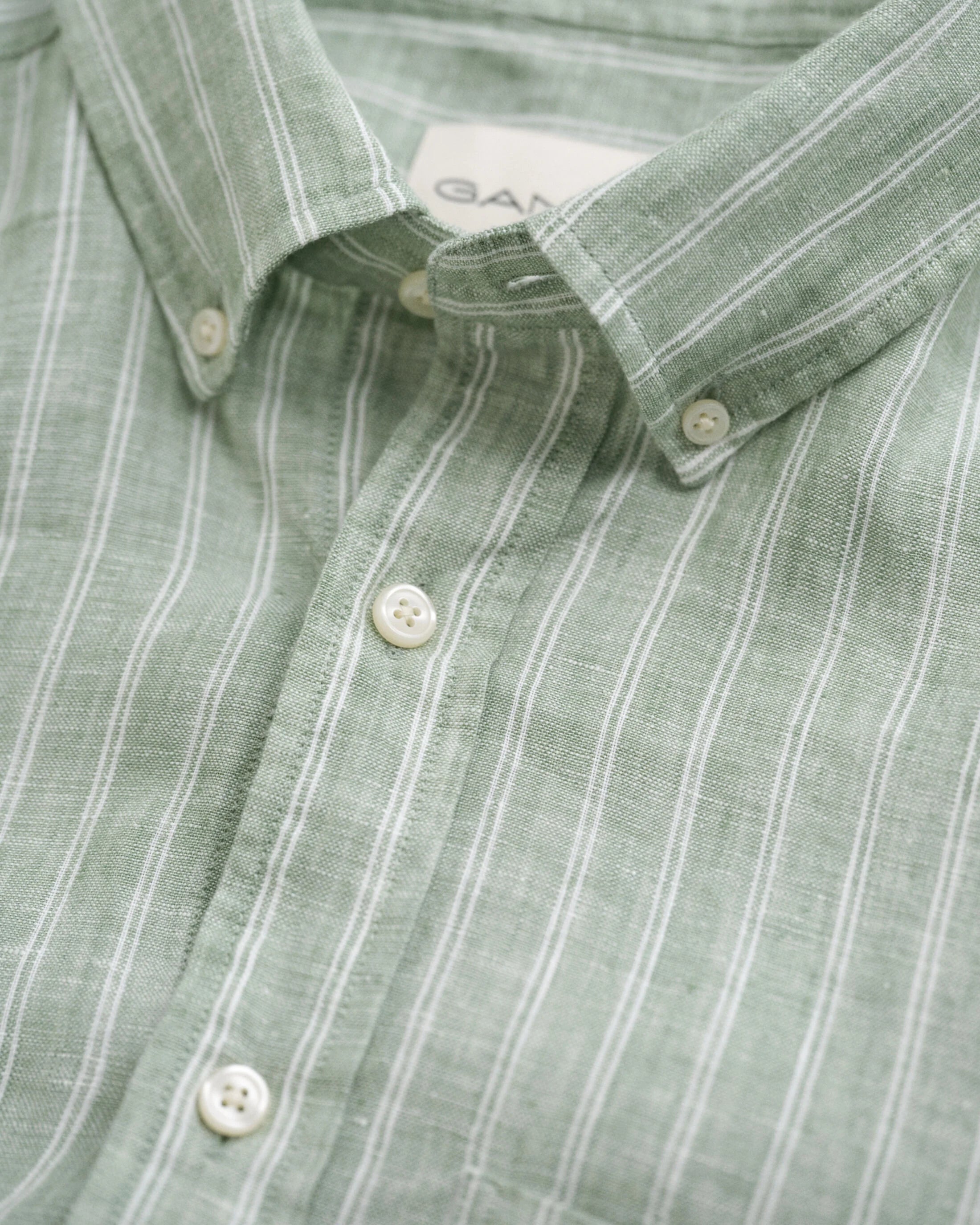 REG LINEN STRIPE SHIRT