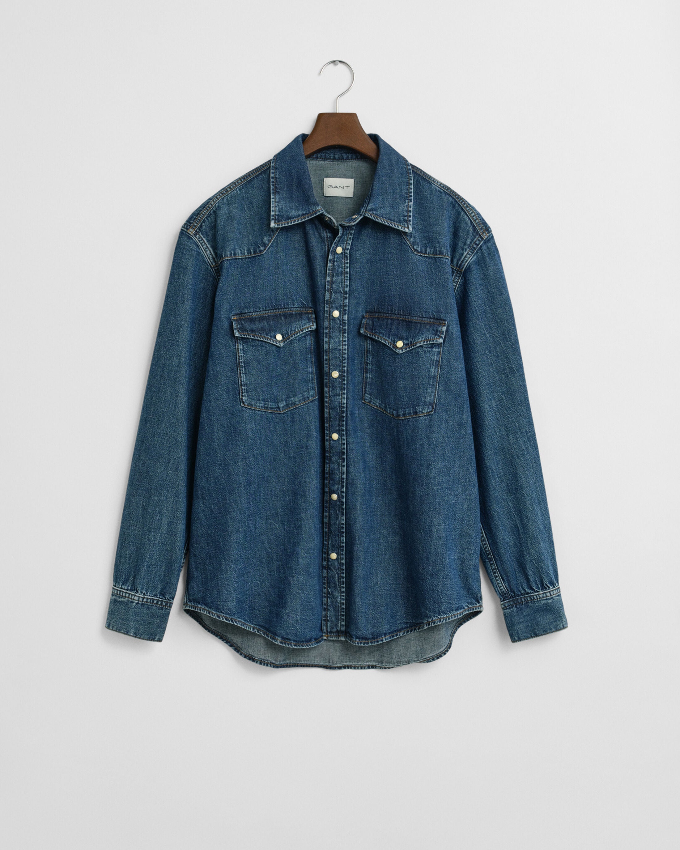 DENIM RODEO SKJORTE I RELAXED FIT