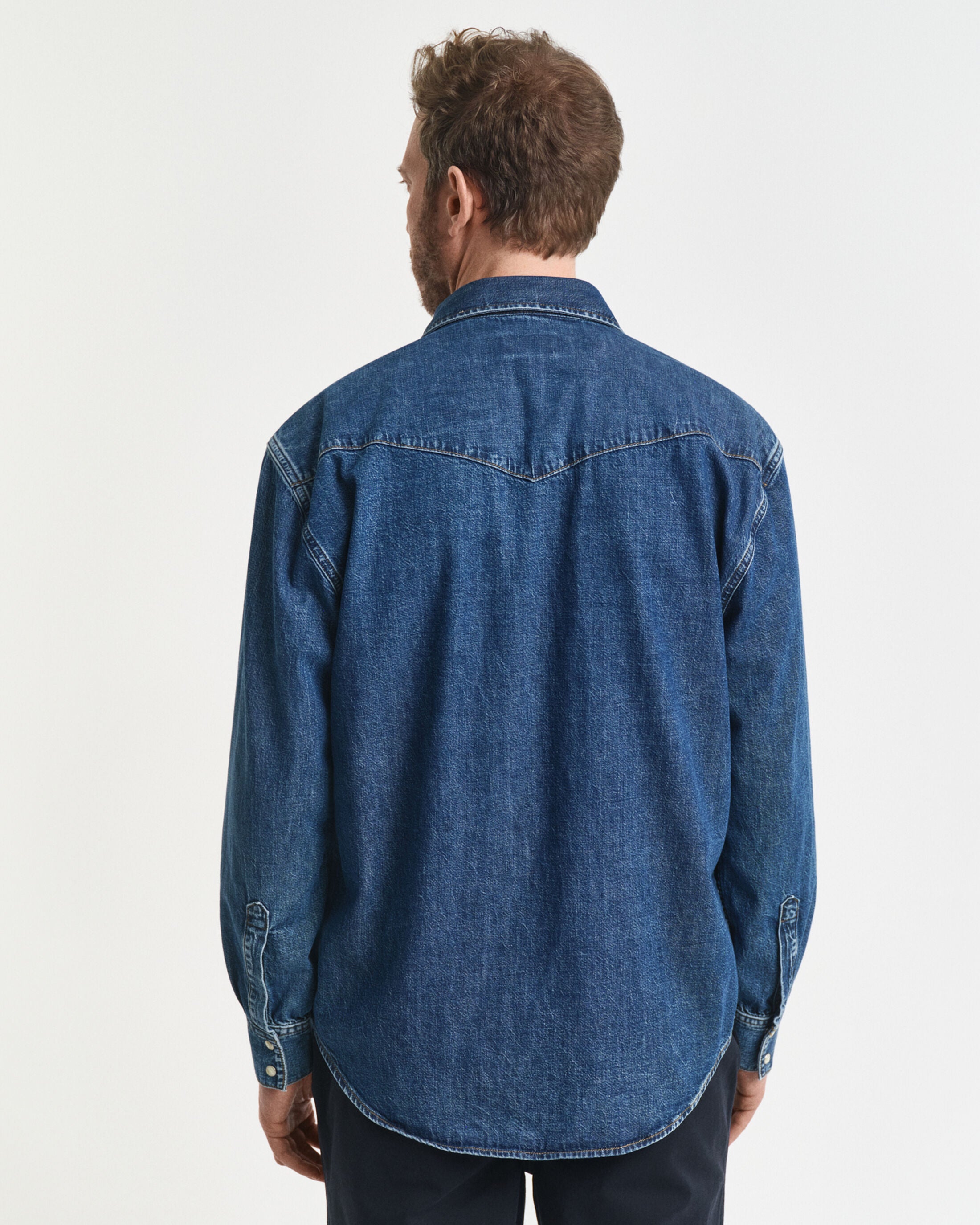 DENIM RODEO SKJORTE I RELAXED FIT
