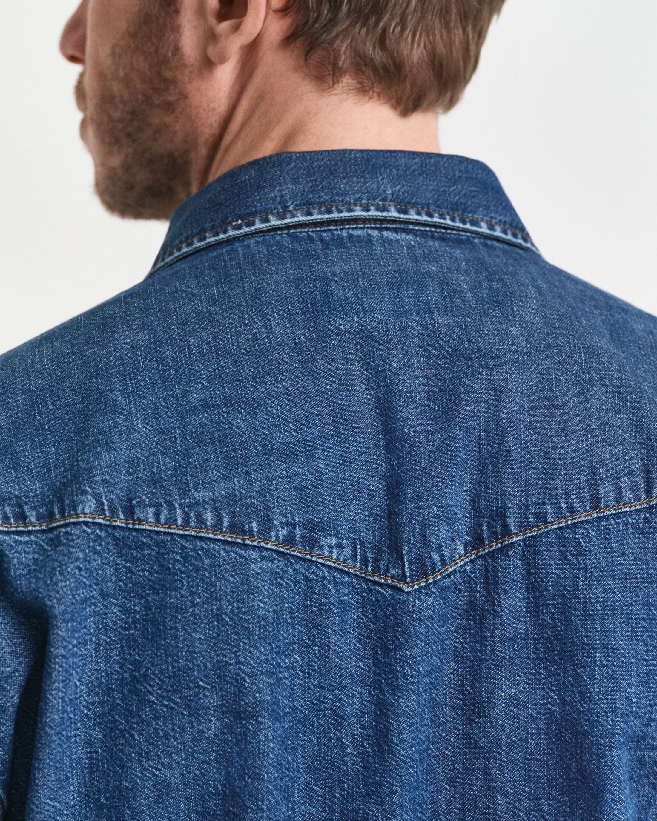 DENIM RODEO SKJORTE I RELAXED FIT