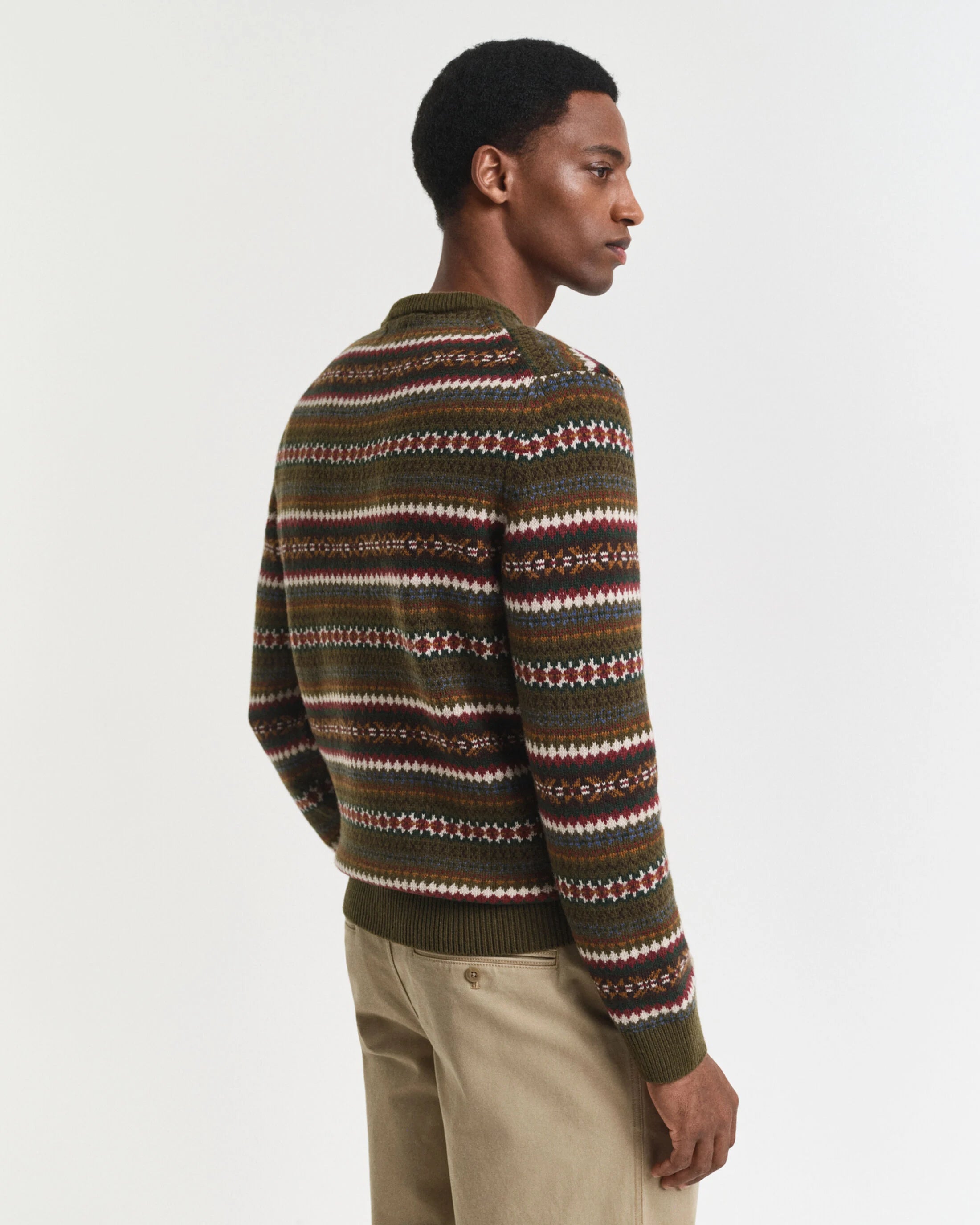 FAIR ISLE C-NECK STRIK