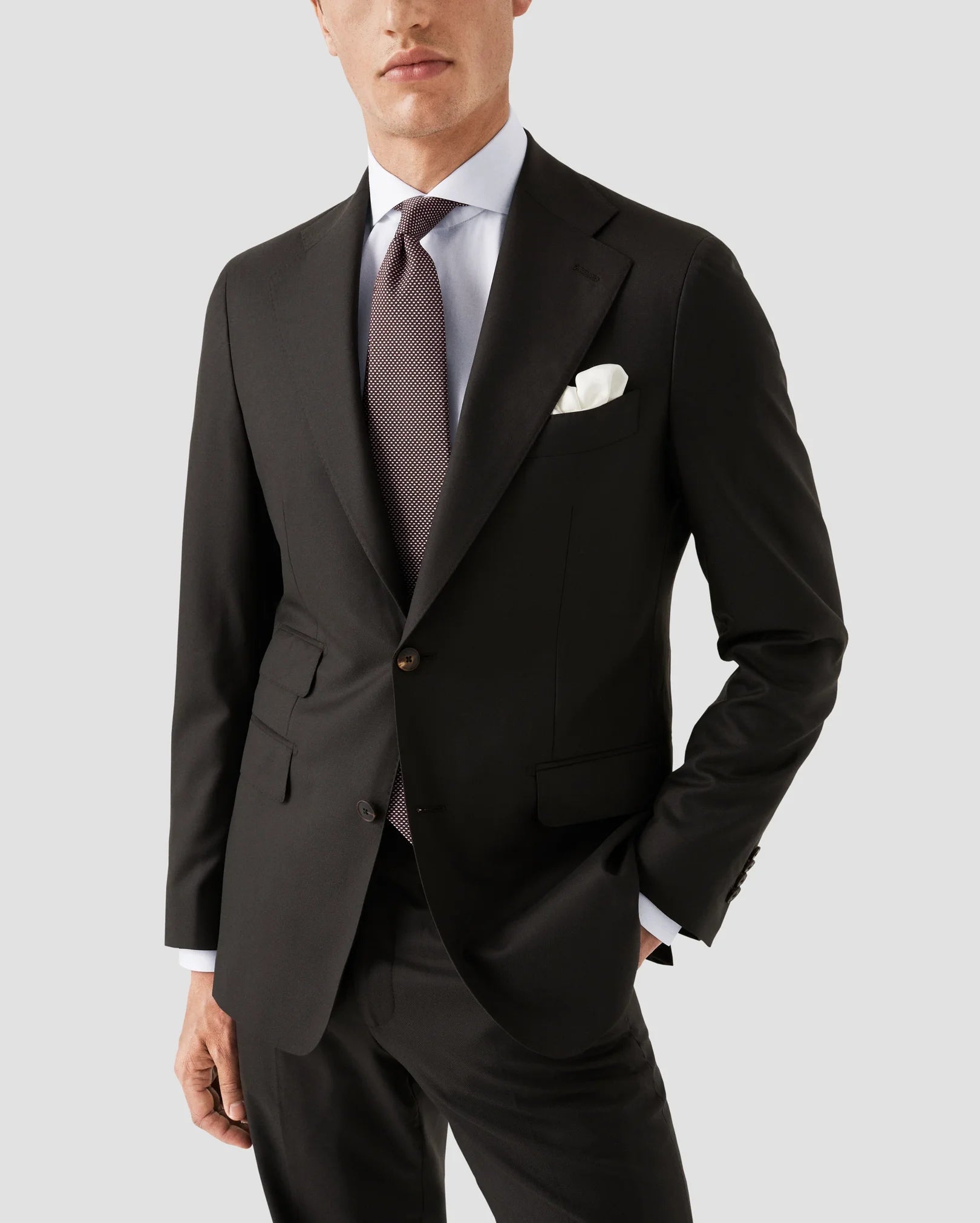 SIGNATURE TWILL SHIRT / SLIM FIT / EXTREME CUT AWAY FLIP
